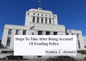 Steps to Take After Being Accused of Evading Police