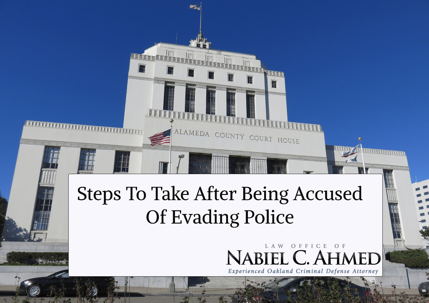 Steps to Take After Being Accused of Evading Police