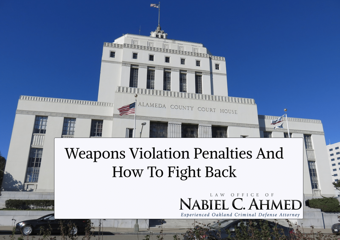 Weapons Violation Penalties and How to Fight Back