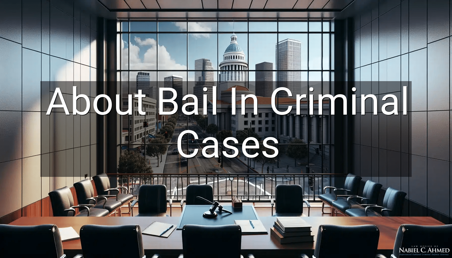 About Bail In Criminal Cases