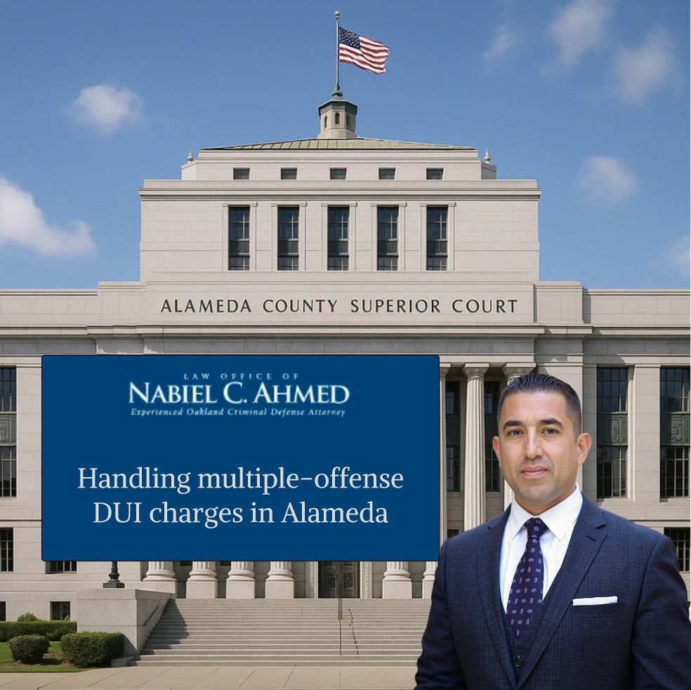 Handling multiple-offense DUI charges in Alameda