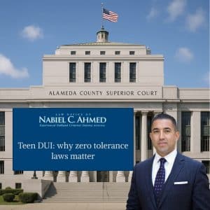 Teen DUI: why zero tolerance laws matter