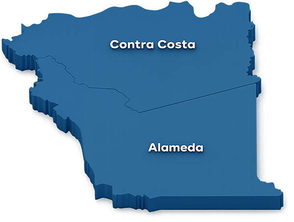Contra Costa and Alameda County